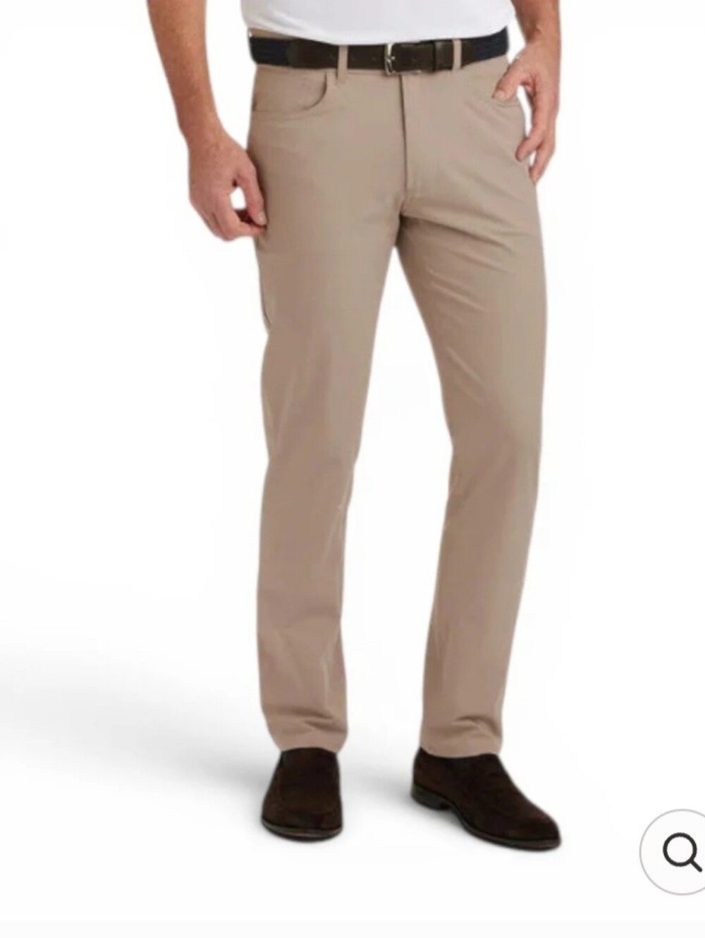 NWT Holderness And Bourne Pants 35X32 The Parker Pant Fescue Beige Tailored Fit